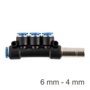 Red. Insert Manifold Side 4-port Pu 6mm - 4mm